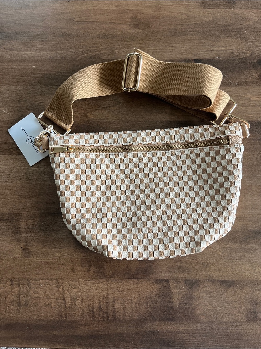 NWT Pretty Simple Westlyn Woven Bum Bag